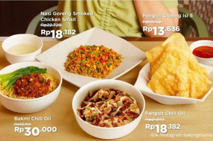 menu bakmi gm